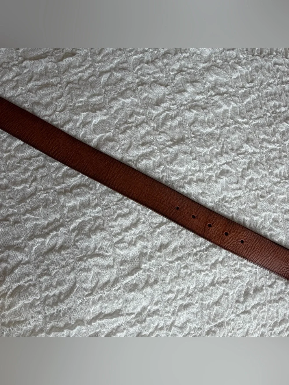 Y2K Product Red for Gap Leather Belt with Red Contrast Stitching Chunky Buckle